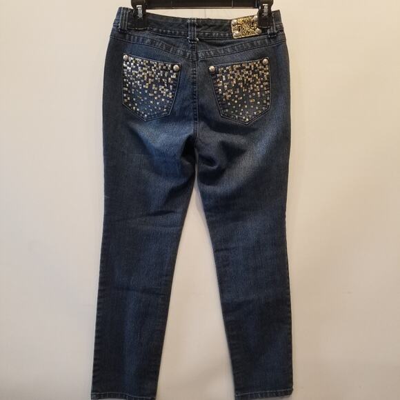 Style & Co Petites Premium Jeans Skinny Slim Cut Jeans Size 4P9 - Picture 3 of 13